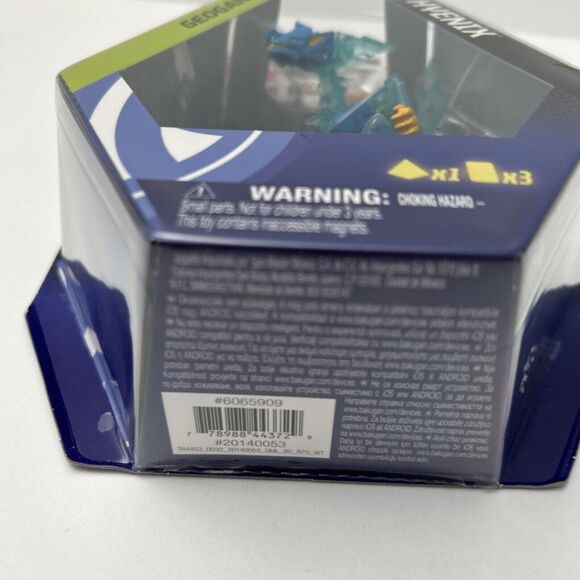 Bakugan Evolutions Geogan Hyenix Baku-Action Figure with Cards by Spin Master - Picture 8 of 9